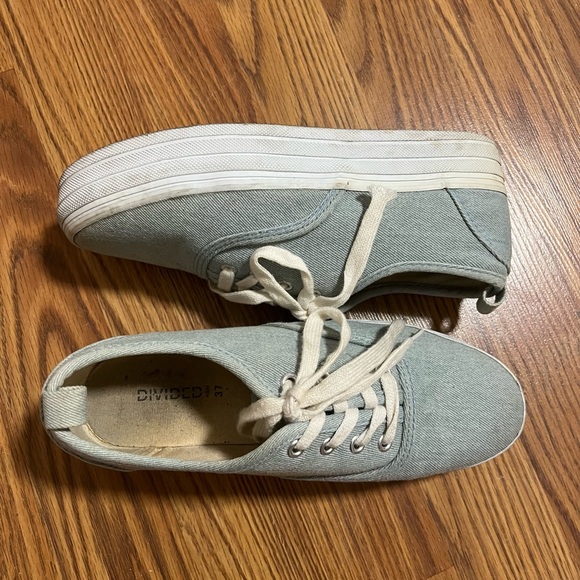 H&M Denim Platform Sneakers - Picture 2 of 5